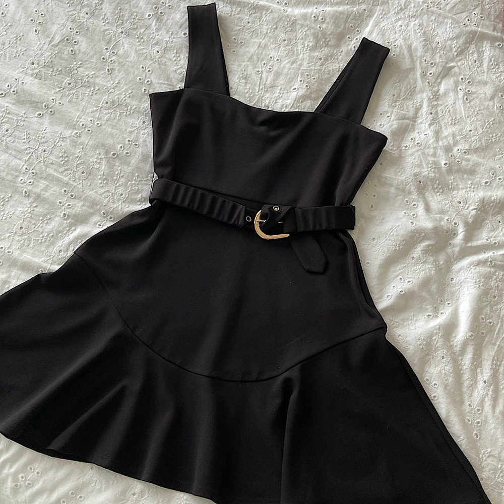Chelsea Mini Dress with Belt (Size M or US 8)